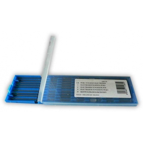 KIT 10 ELETTRODI TUGSTENO PURO D.1 TIG TELWIN ORIGINALE 802234 