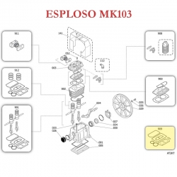 KIT GUARNIZIONI COMPRESSORE...